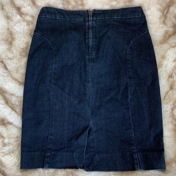 J. Crew Denim Skirt with Pockets, sz. 2 - Picture 2 of 5